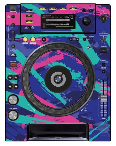 Pioneer DJ CDJ 850 Skin Retro Jogger